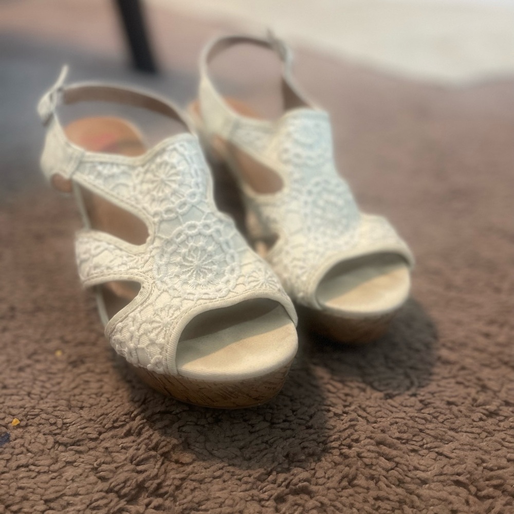 Wedge heels